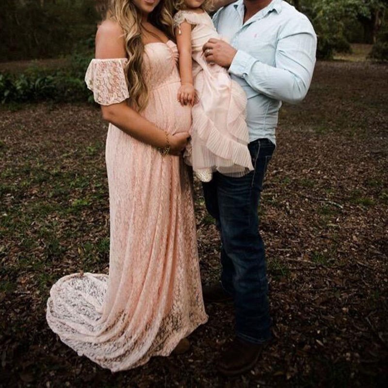 Vestido de maternidad de encaj - Maternity Wear reseña y precio