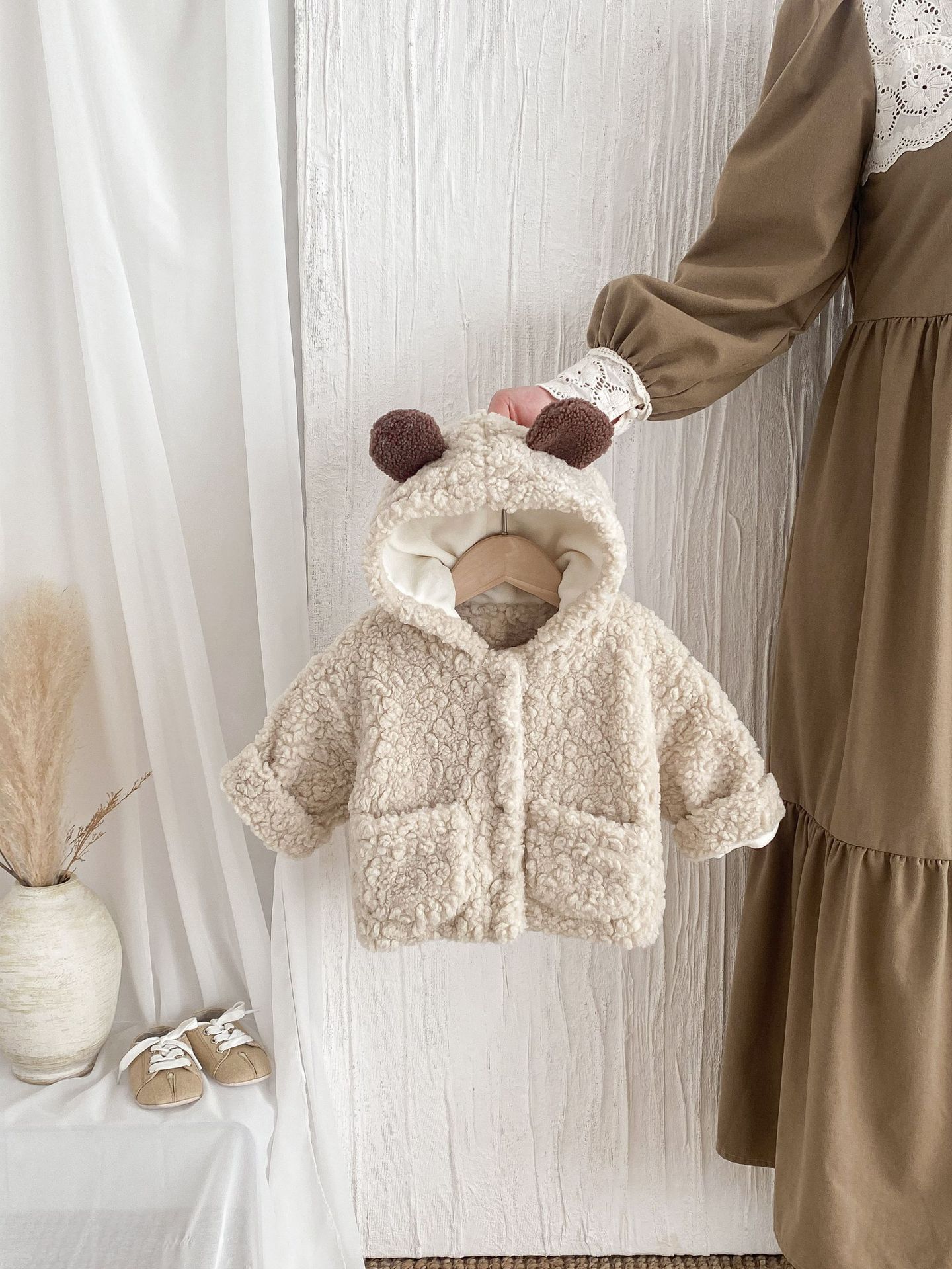 Abrigo con capucha con orejas  - Toddler Boy Winter Fleece Jacket reseña y precio